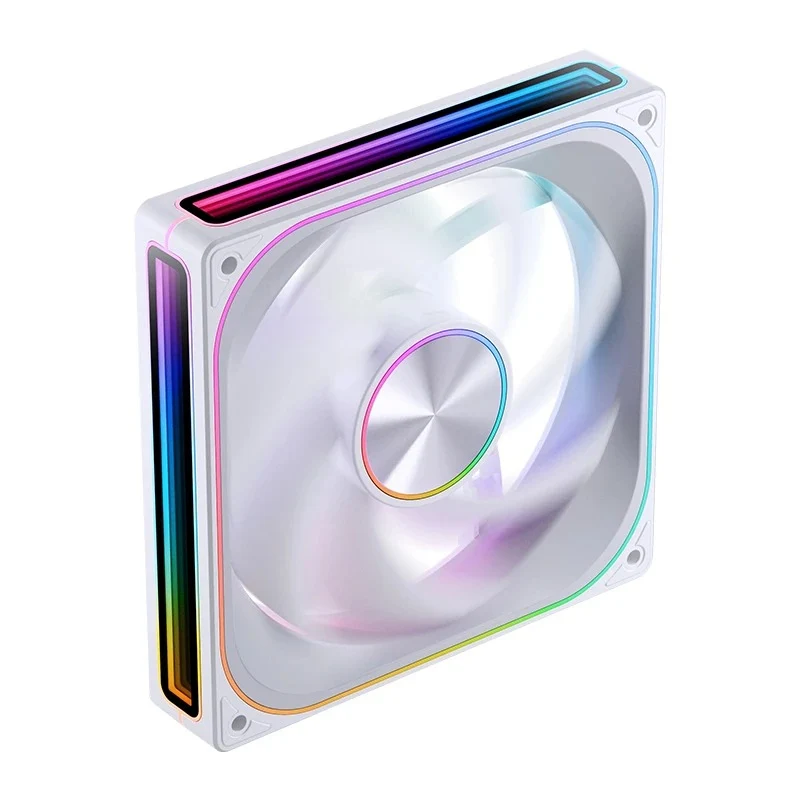 Jonsbo ZA-140W 140mm ARGB Infinity Mirror Series Fan (White)