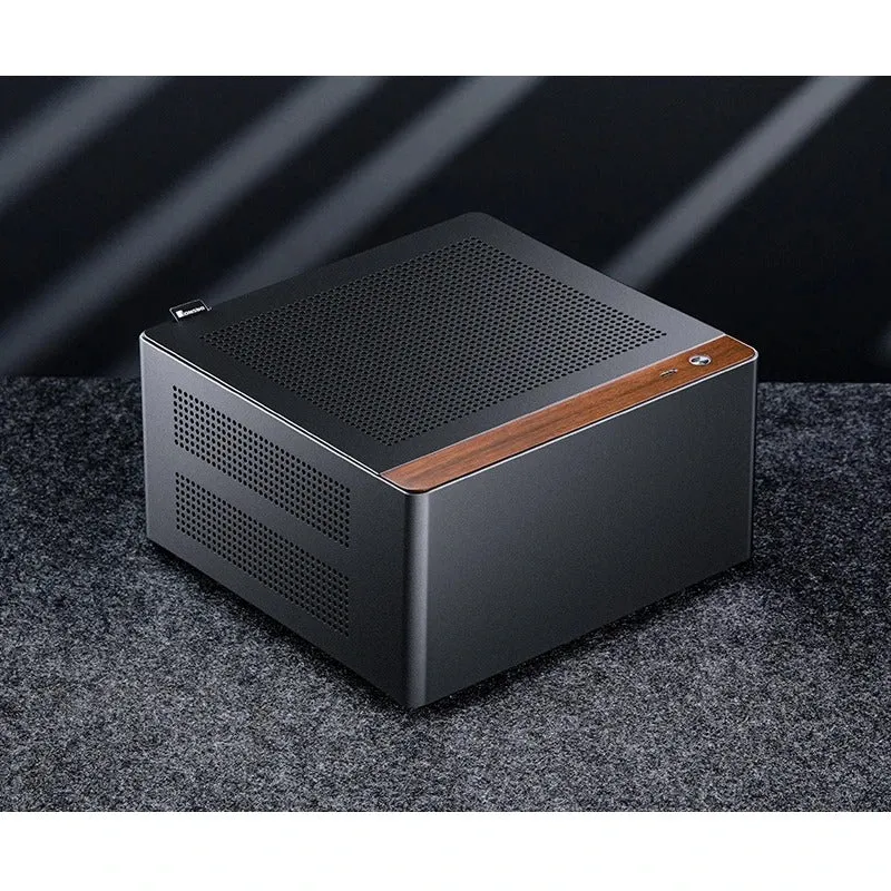 Jonsbo NV10 ITX Mini Computer Case (Black, Silver)