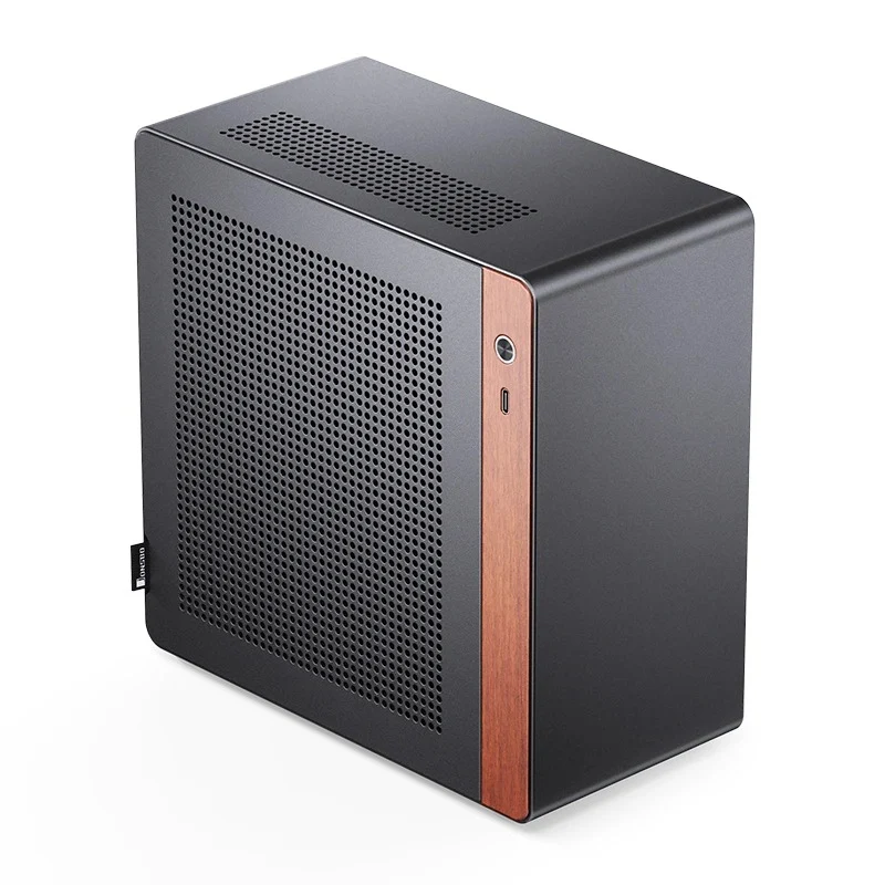 Jonsbo N10 ITX Mini Computer Case (Black, Silver)