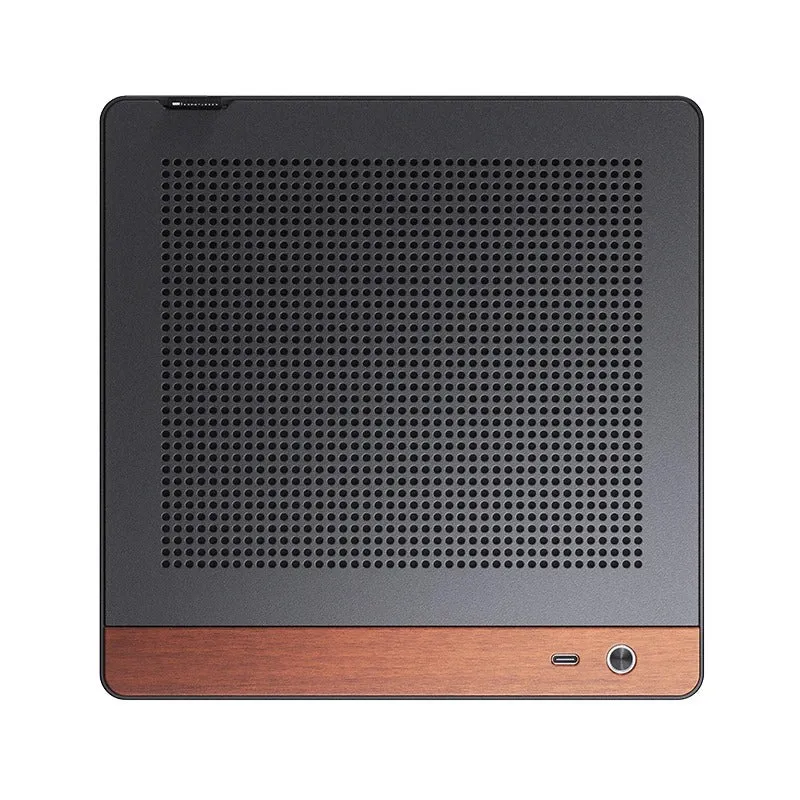 Jonsbo N10 ITX Mini Computer Case (Black, Silver)