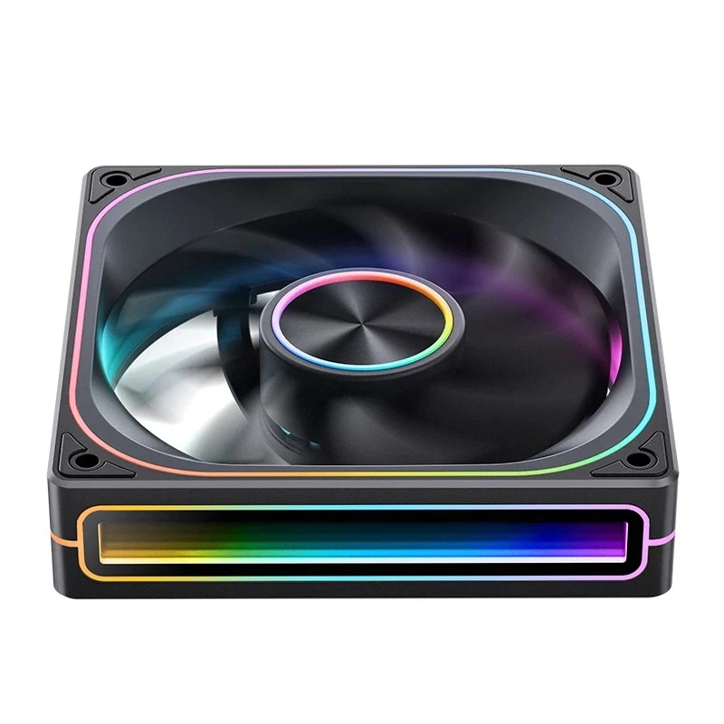 Jonsbo ZA-120 120mm ARGB Infinity Mirror Series Fan (Black, White) (ZA-120B, ZA-120W)