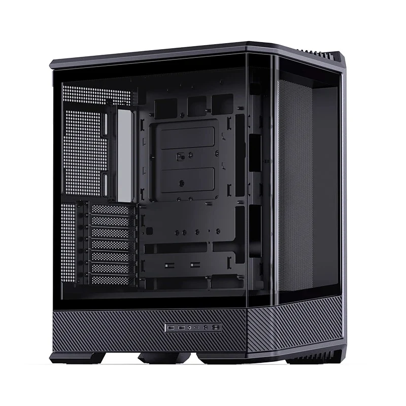 Jonsbo D400 ATX Computer Case (Black, White)