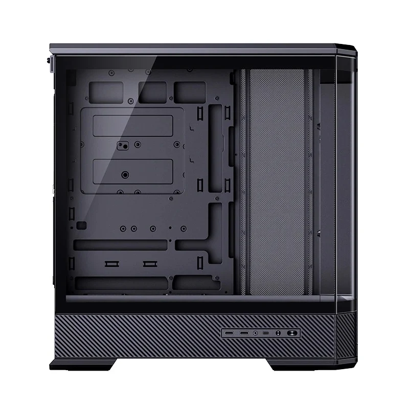Jonsbo D400 ATX Computer Case (Black, White)