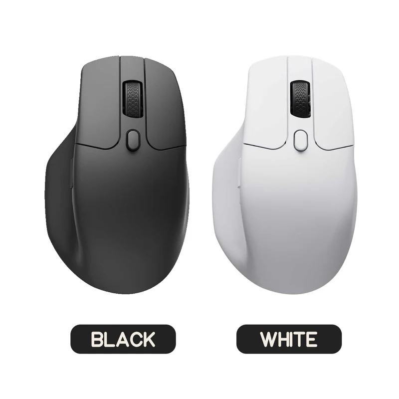 Keychron M6 Pixart 3311 1K Polling Rate Wireless Mouse (Black, White) (M6S-A71, M6S-B71)