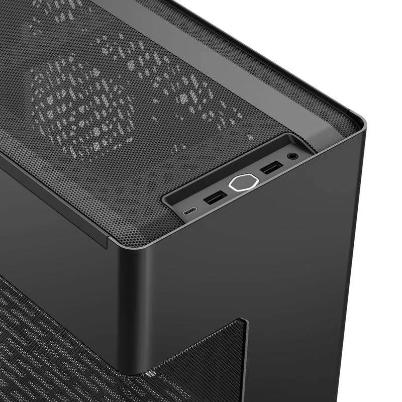 Cooler Master MasterBox NR200P V3 Mini-ITX PC Case (Black) (NR200PV3-KWNN-S00)