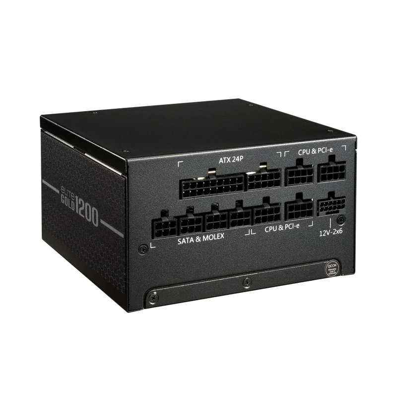 Cooler Master Elite Gold 1200 80+ Gold ATX 3.1 & PCIe Gen 5.1 Fully Modular Power Supply (MPW-C001-AFAG-BUS)