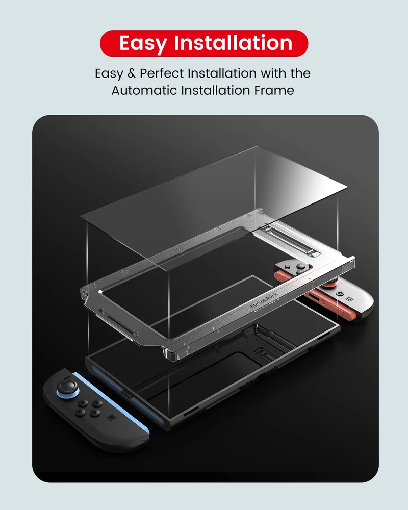 Transnovo Tempered Glass HD Screen Protector 2-Pack for Nintendo Switch 2 (NS2-SP04)