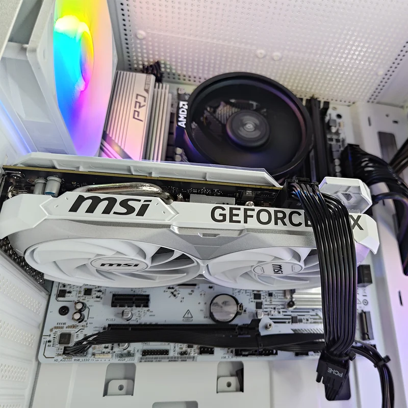 Alpha DK 150 White Desktop Gaming PC | AMD Ryzen 5 5600 | 16GB RAM | 512GB SSD | RTX 4060 | Windows 11 Pro