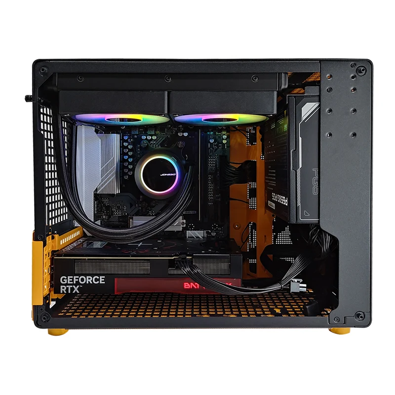 Sigma Z20 Orange Black Desktop Gaming PC | AMD Ryzen 5 7500F | 16GB RAM | 1TB SSD | RTX 5060 Ti OC | Windows 11 Pro