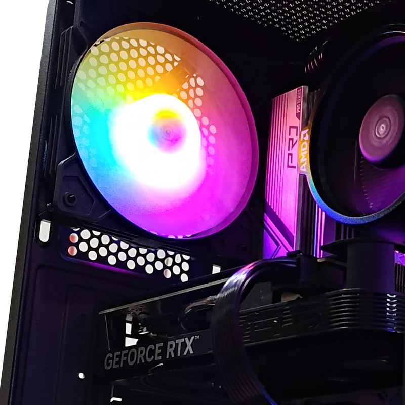 Alpha VX100M Black Desktop Gaming PC | AMD Ryzen 5 5600 | 16GB RAM | 512GB SSD | RTX 4060 | Windows 11 Pro