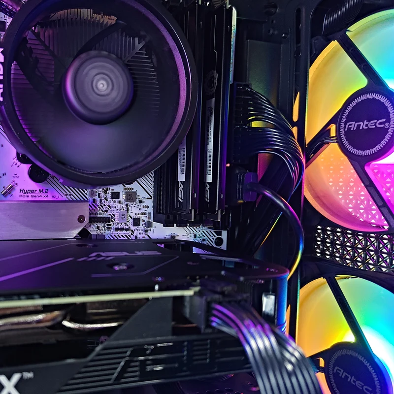 Alpha VX100M Black Desktop Gaming PC | AMD Ryzen 5 5600 | 16GB RAM | 512GB SSD | RTX 4060 | Windows 11 Pro