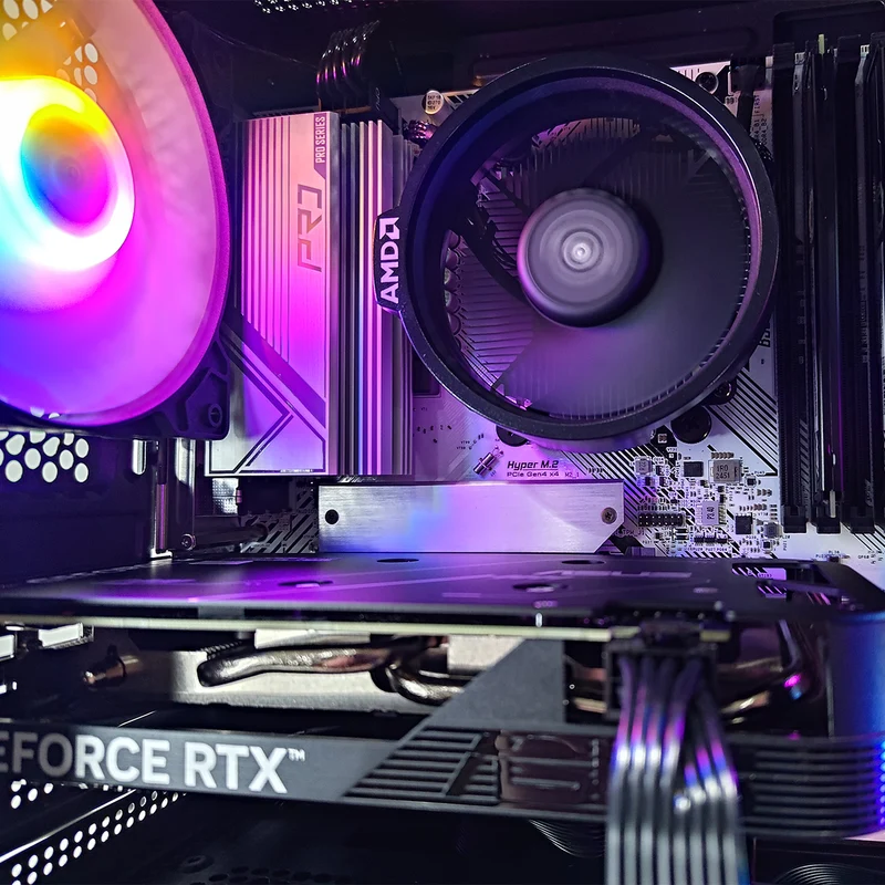 Alpha VX100M Black Desktop Gaming PC | AMD Ryzen 5 5600 | 16GB RAM | 512GB SSD | RTX 4060 | Windows 11 Pro