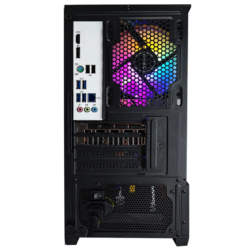 Alpha VX100M Black Desktop Gaming PC | AMD Ryzen 5 5600 | 16GB RAM | 512GB SSD | RTX 4060 | Windows 11 Pro