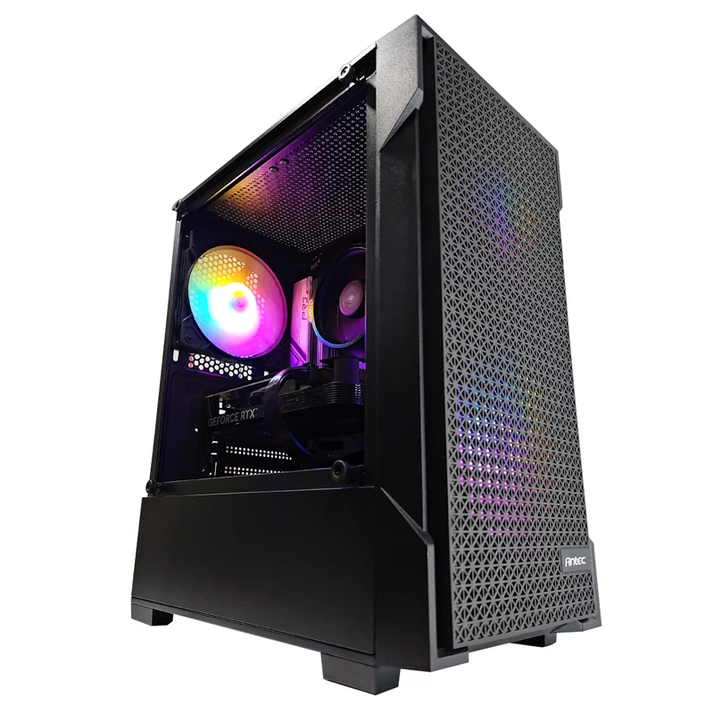 Alpha VX100M Black Desktop Gaming PC | AMD Ryzen 5 5600 | 16GB RAM | 512GB SSD | RTX 4060 | Windows 11 Pro