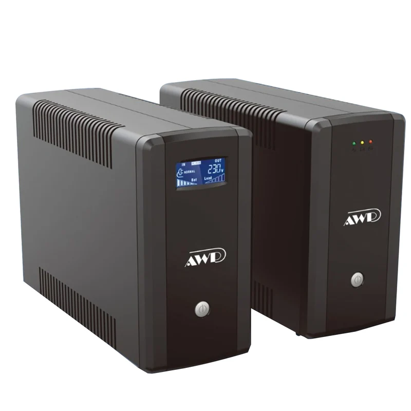 AWP Aide Pro LCD 1500VA 900W Line-Interactive UPS with Stabilizer