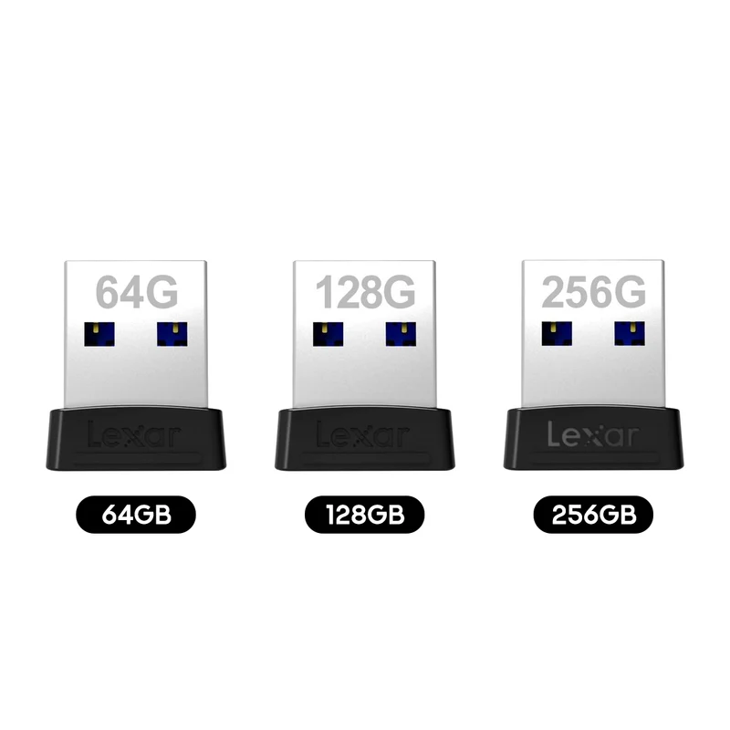 Lexar JumpDrive S47 USB 3.1 Type-A 250MB/s Read Flash Drive (64GB, 128GB, 256GB)