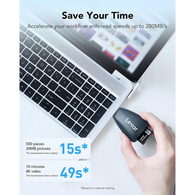 Lexar Professional SILVER PRO 64GB SDXC UHS-II C10 U3 V60 280MB/s Read 130MB/s Write SD Card (LSDSIPR064G-BNNNG)