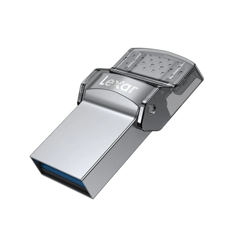 Lexar JumpDrive Dual Drive D35c USB 3.0 Type-C & Type-A 100MB/s Read Flash Drive (32GB, 64GB. 128GB)