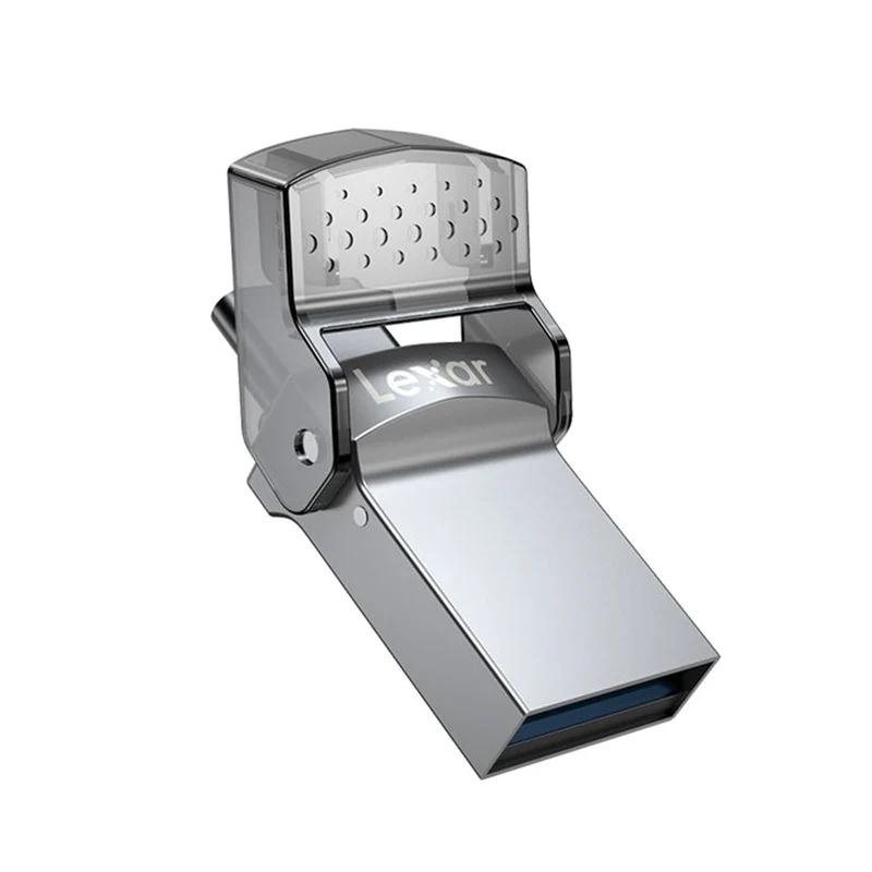 Lexar JumpDrive Dual Drive D35c USB 3.0 Type-C & Type-A 100MB/s Read Flash Drive (32GB, 64GB. 128GB)