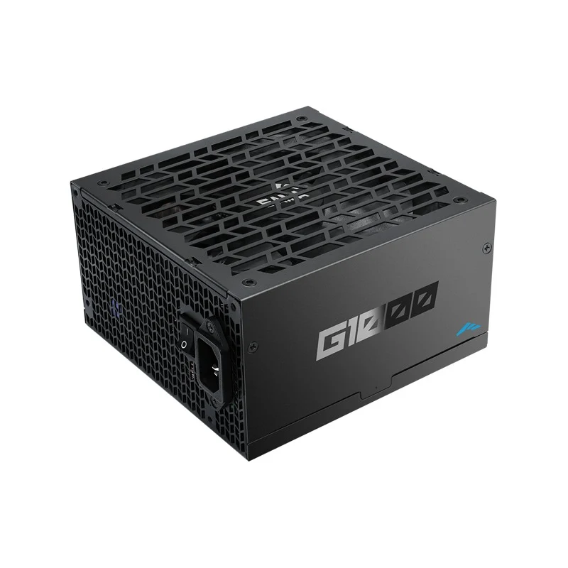 Sama G1000 1000W 80+ Gold ATX 3.1 PCIe 5.1 Ready Fully Modular Power Supply with Braided Pattern Cables (Black, White)