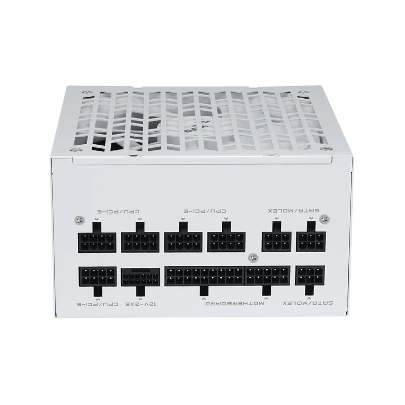 Sama G1000 1000W 80+ Gold ATX 3.1 PCIe 5.1 Ready Fully Modular Power Supply with Braided Pattern Cables (Black, White)