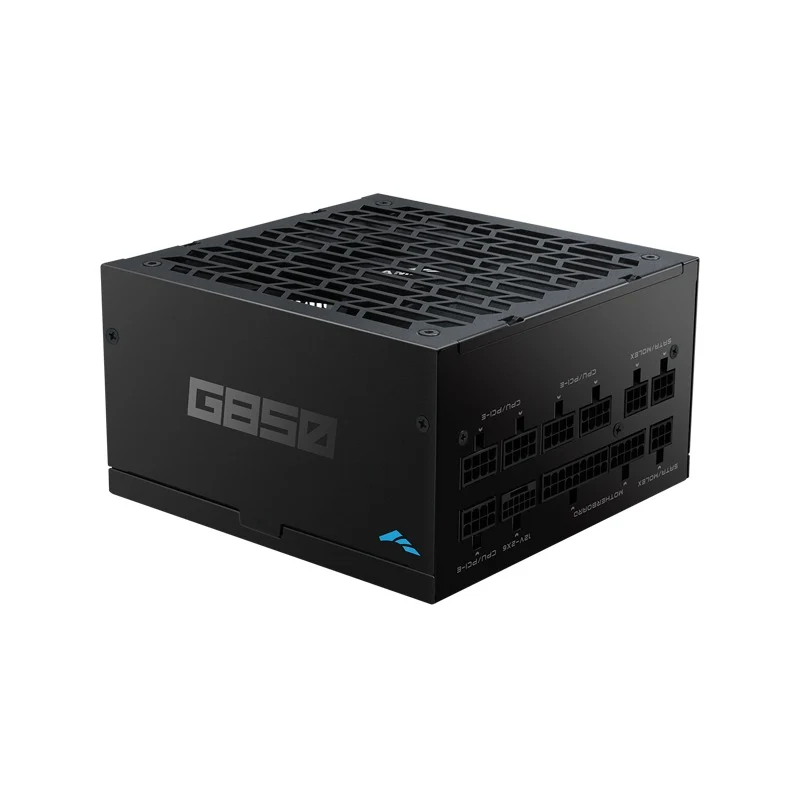 Sama G850 850W 80+ Gold ATX 3.1 PCIe 5.1 Ready Fully Modular Power Supply with Braided Pattern Cables (Black, White)