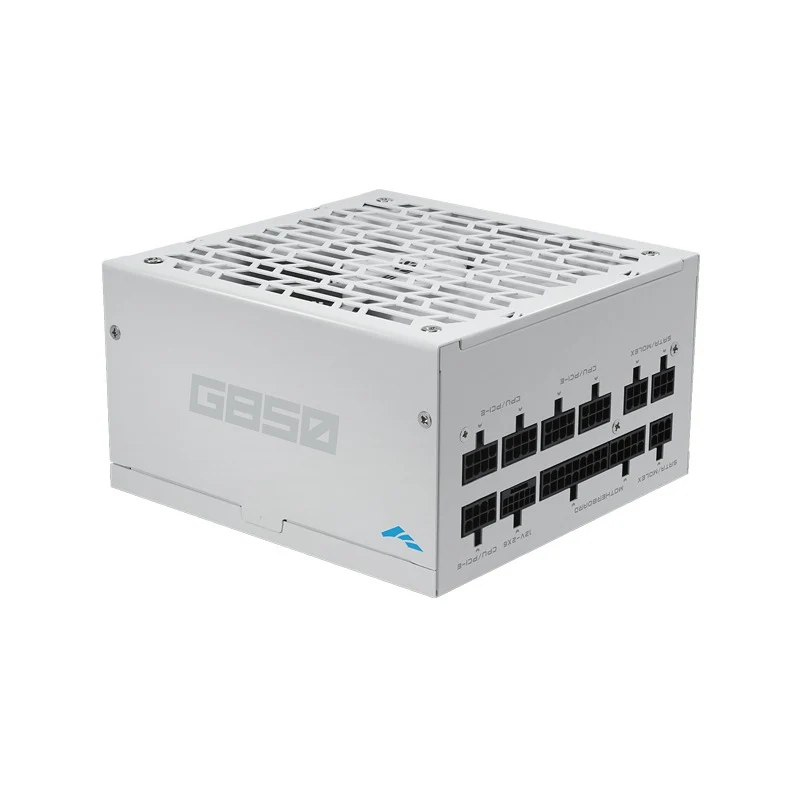 Sama G850 850W 80+ Gold ATX 3.1 PCIe 5.1 Ready Fully Modular Power Supply with Braided Pattern Cables (Black, White)