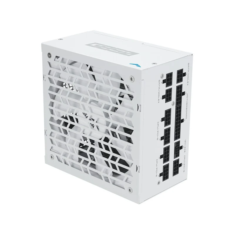 Sama G850 850W 80+ Gold ATX 3.1 PCIe 5.1 Ready Fully Modular Power Supply with Braided Pattern Cables (Black, White)