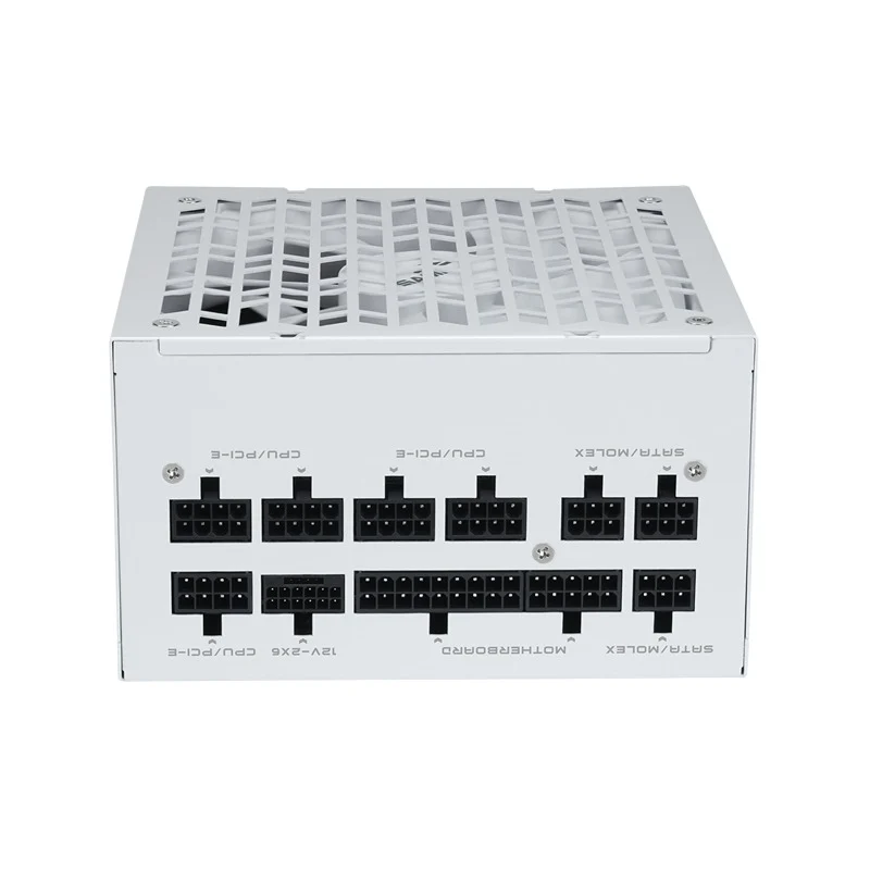 Sama G750 750W 80+ Gold ATX 3.1 PCIe 5.1 Ready Fully Modular Power Supply with Braided Pattern Cables (Black, White)