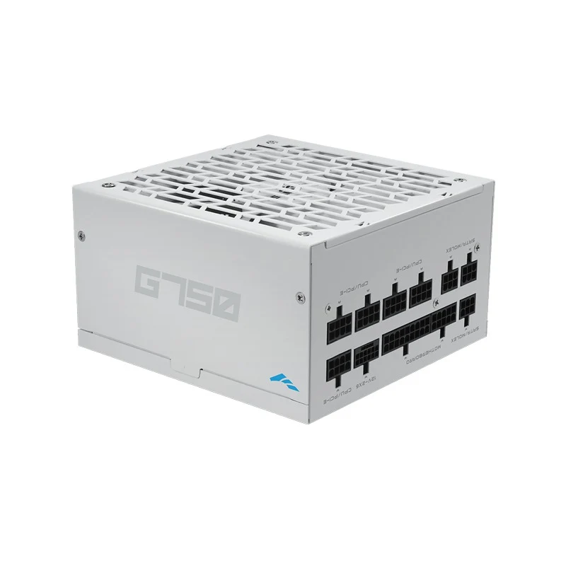 Sama G750 750W 80+ Gold ATX 3.1 PCIe 5.1 Ready Fully Modular Power Supply with Braided Pattern Cables (Black, White)