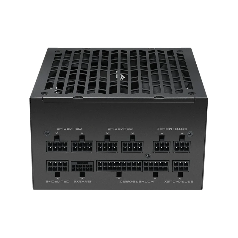 Sama G650 650W 80+ Gold ATX 3.1 PCIe 5.1 Ready Fully Modular Power Supply with Braided Pattern Cables (Black, White)