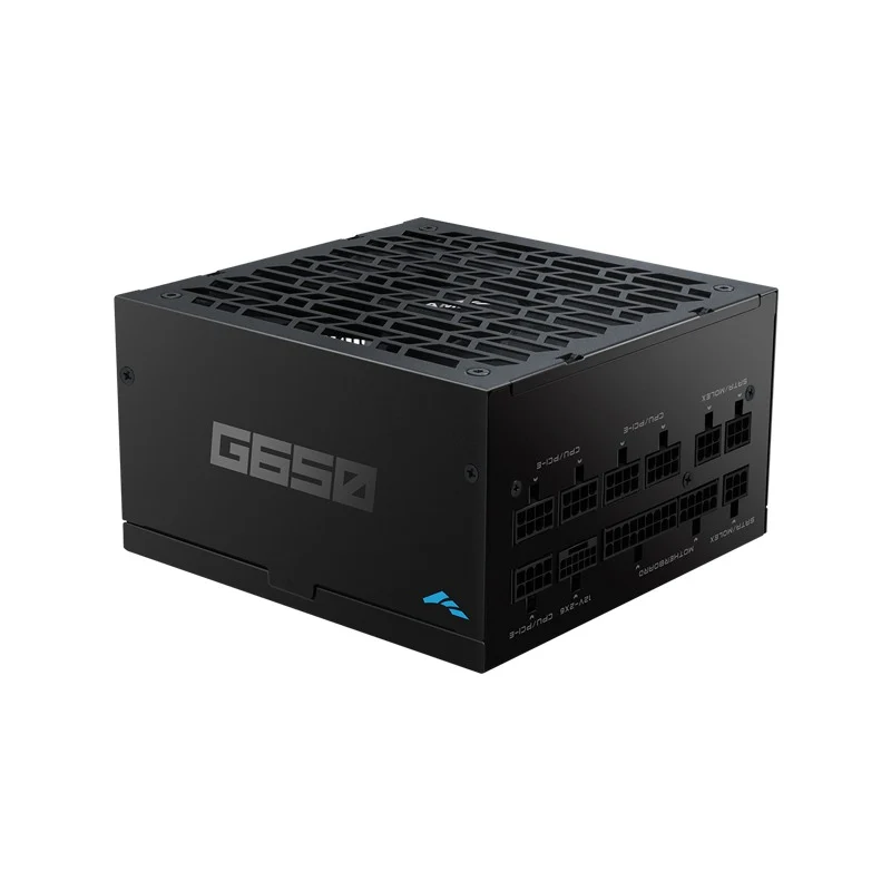 Sama G650 650W 80+ Gold ATX 3.1 PCIe 5.1 Ready Fully Modular Power Supply with Braided Pattern Cables (Black, White)