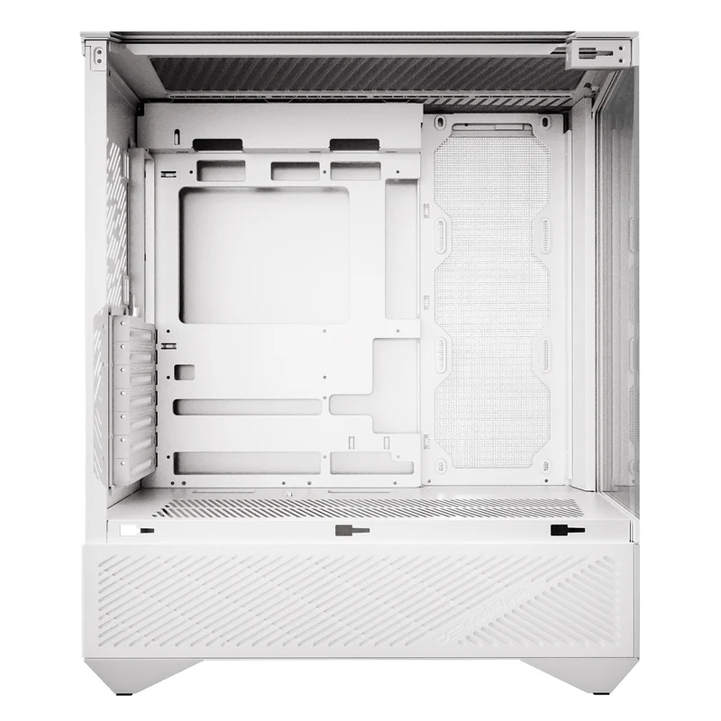 DarkFlash Arcee DY460 TG Side Panel ATX Luxury PC Case (Black, White)