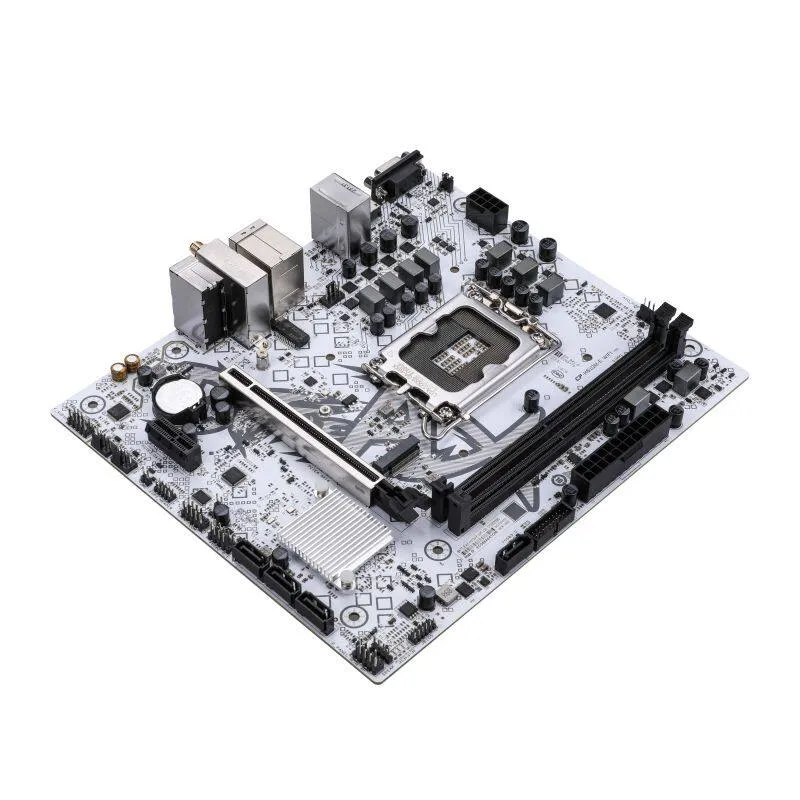 Colorful Battle-AX H610M-E WiFi V20 DDR4 Intel Motherboard White