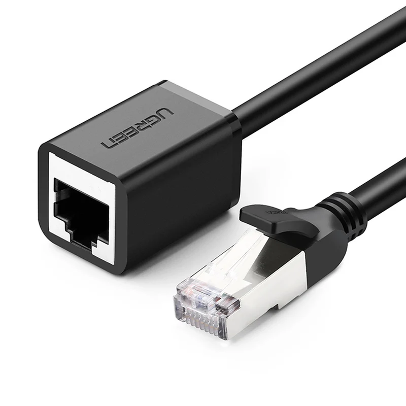Ugreen Cat6 F/UTP Male to Female Ethernet Extension Cable - 0.5m (NW112/11278)