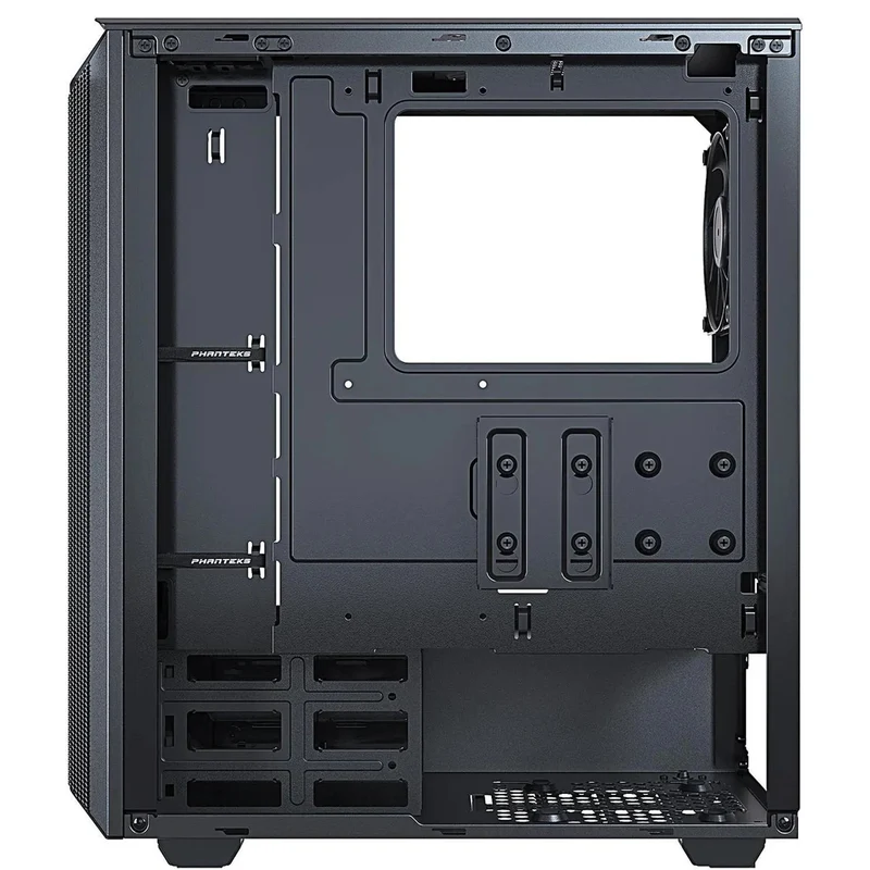 Phanteks Eclipse P300A Tempered Glass Compact Mid-Tower Full Mesh Front Case (Satin Black) (PH-EC300ATG-BK01)