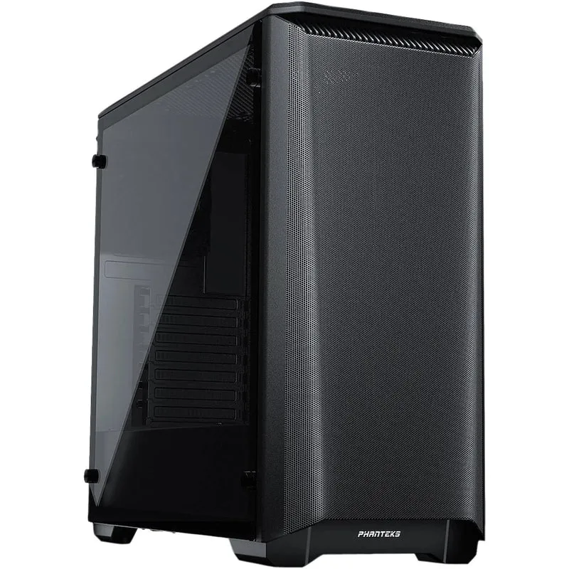 Phanteks Eclipse P400A Tempered Glass Mid-Tower Chassis Case (Satin Black) (PH-EC400ATG-BK01)