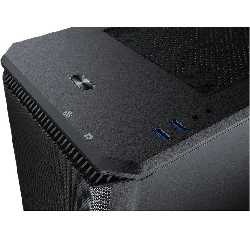 Phanteks Eclipse P400A Tempered Glass Mid-Tower Chassis Case (Satin Black) (PH-EC400ATG-BK01)