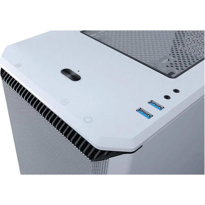 Phanteks Eclipse P400A DRGB Tempered Glass Digital Mid-Tower Chassis Case (Glacier White) (PH-EC400ATG-DWT01)