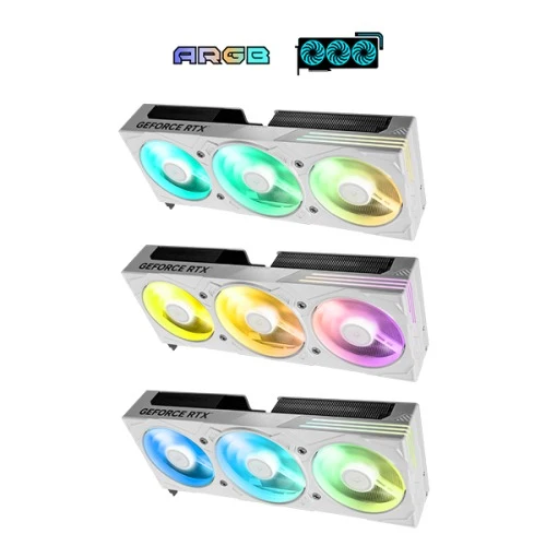 Galax RTX GeForce 5070 Ex Gamer 1-Click OC 12GB GDDR7 Graphics Card White (57NON7MDBVXW)