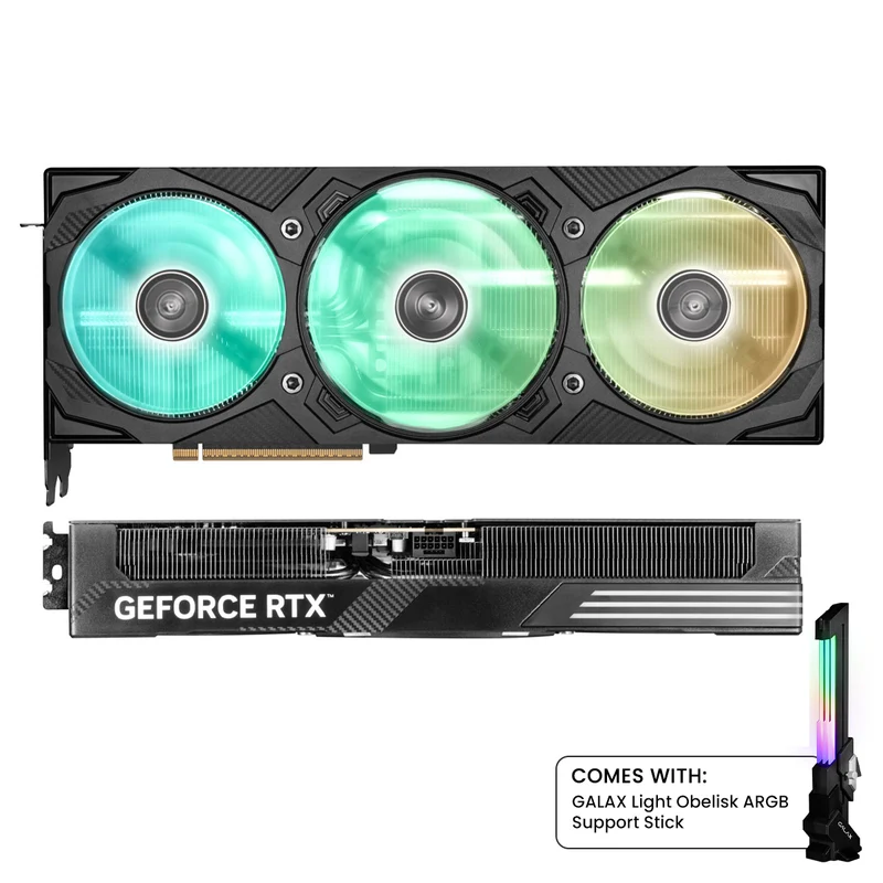 Galax RTX GeForce 5070 Ex Gamer 1-Click OC 12GB GDDR7 Graphics Card (57NON7MDBUEX)