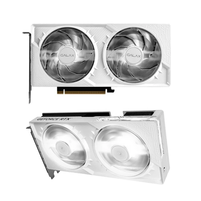 Galax RTX GeForce 5070 1-Click OC 12GB GDDR7 Graphics Card White (57NON7MDBSWH)
