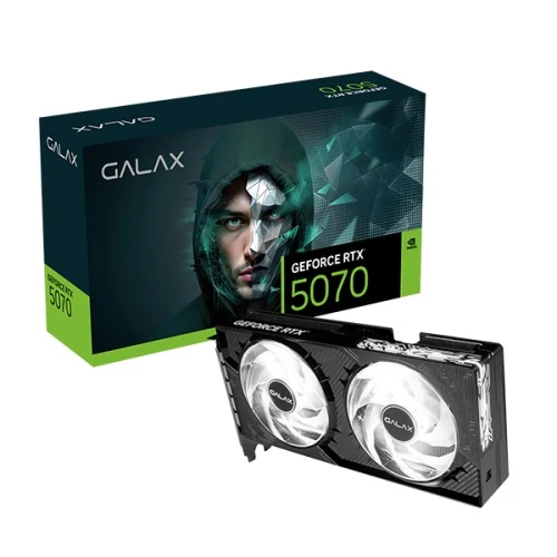 Galax RTX GeForce 5070 1-Click OC 12GB GDDR7 Graphics Card (57NON7MDBROC)