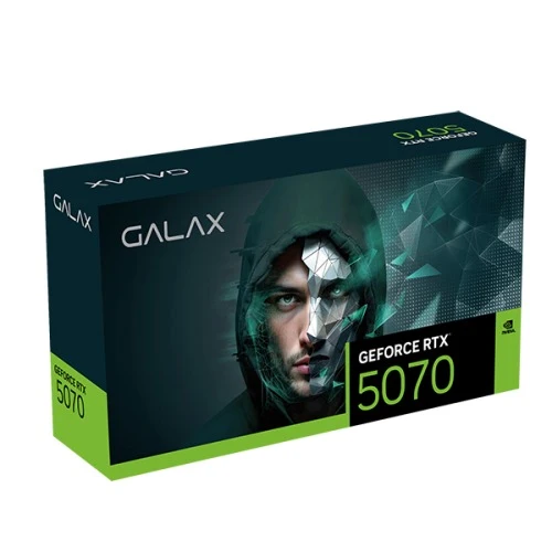 Galax RTX GeForce 5070 1-Click OC 12GB GDDR7 Graphics Card (57NON7MDBROC)