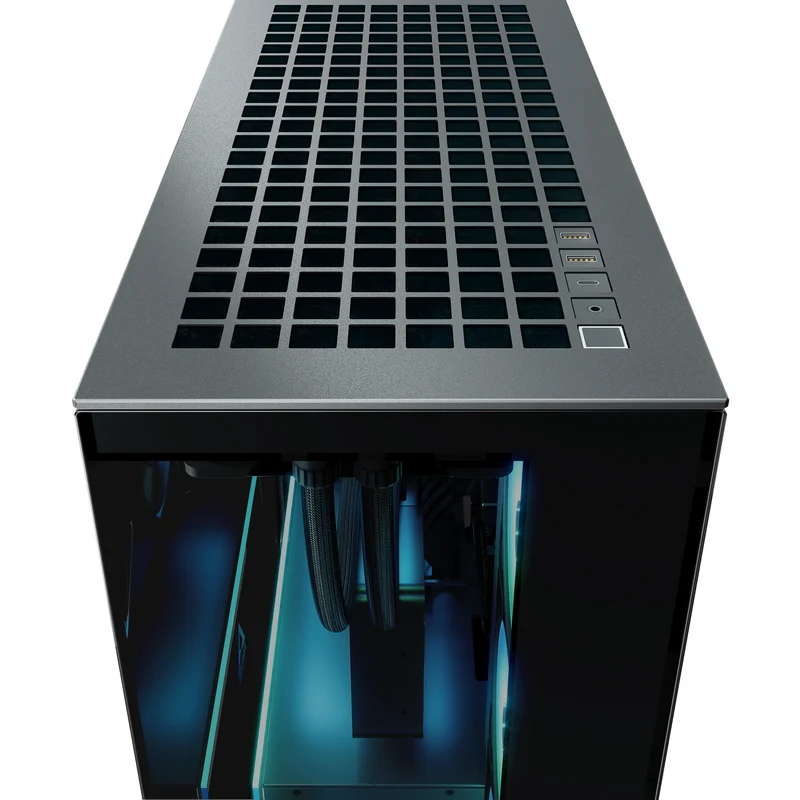 Arctic Xtender VG Tempered Glass Side Panel Premium E-ATX PC Case Vertical GPU Mounting (Black, White, Black Mirror)