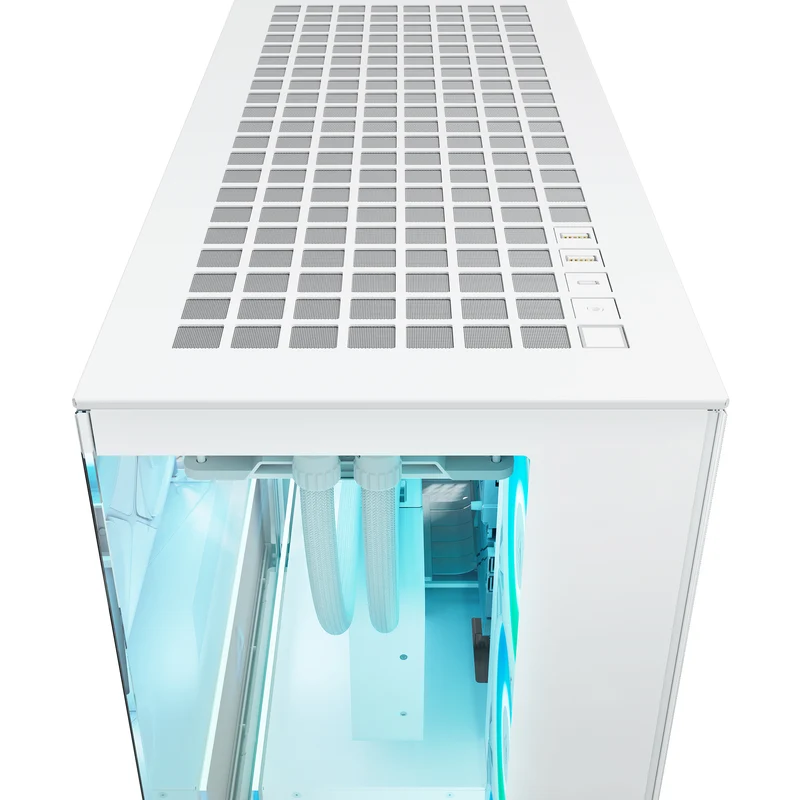 Arctic Xtender VG Tempered Glass Side Panel Premium E-ATX PC Case Vertical GPU Mounting (Black, White, Black Mirror)