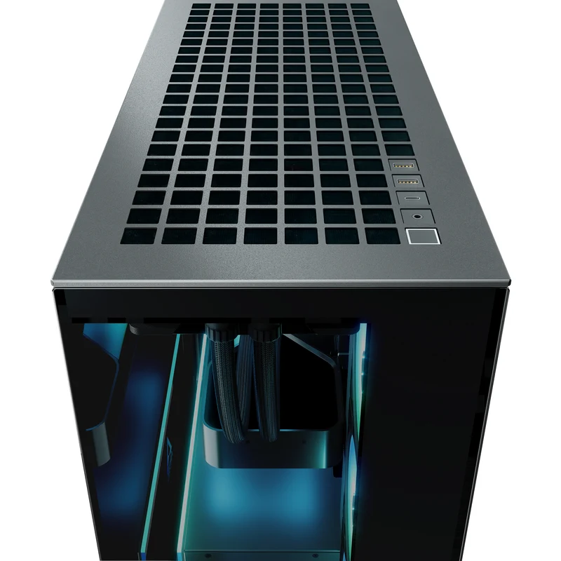 Arctic Xtender Tempered Glass Side Panel Premium E-ATX PC Case (Black, White, Mirror Black)