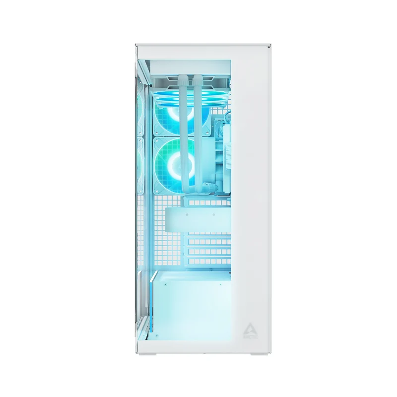 Arctic Xtender Tempered Glass Side Panel Premium E-ATX PC Case (Black, White, Mirror Black)