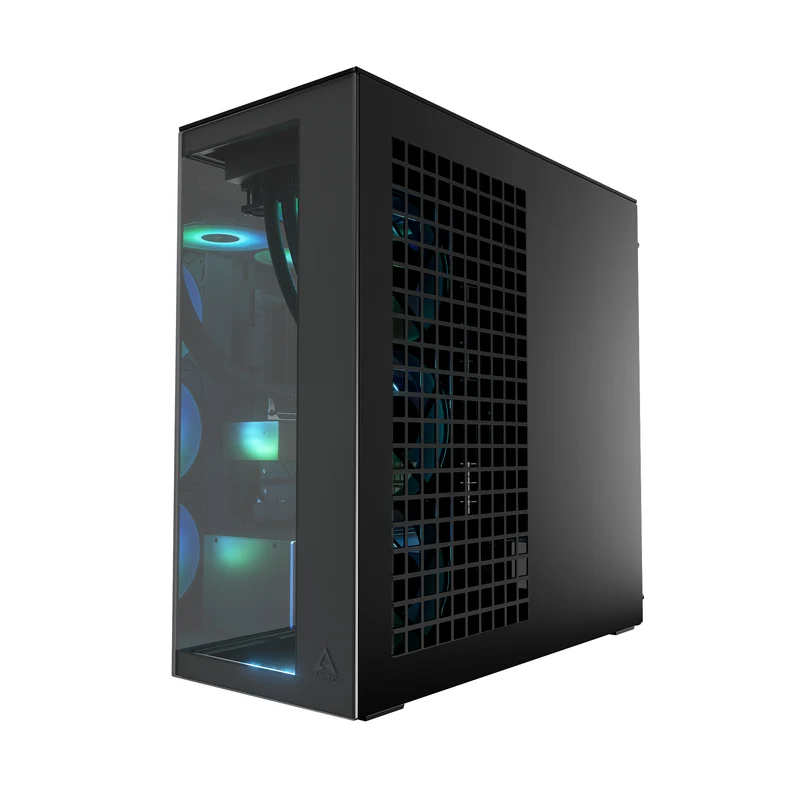 Arctic Xtender Tempered Glass Side Panel Premium E-ATX PC Case (Black, White, Mirror Black)
