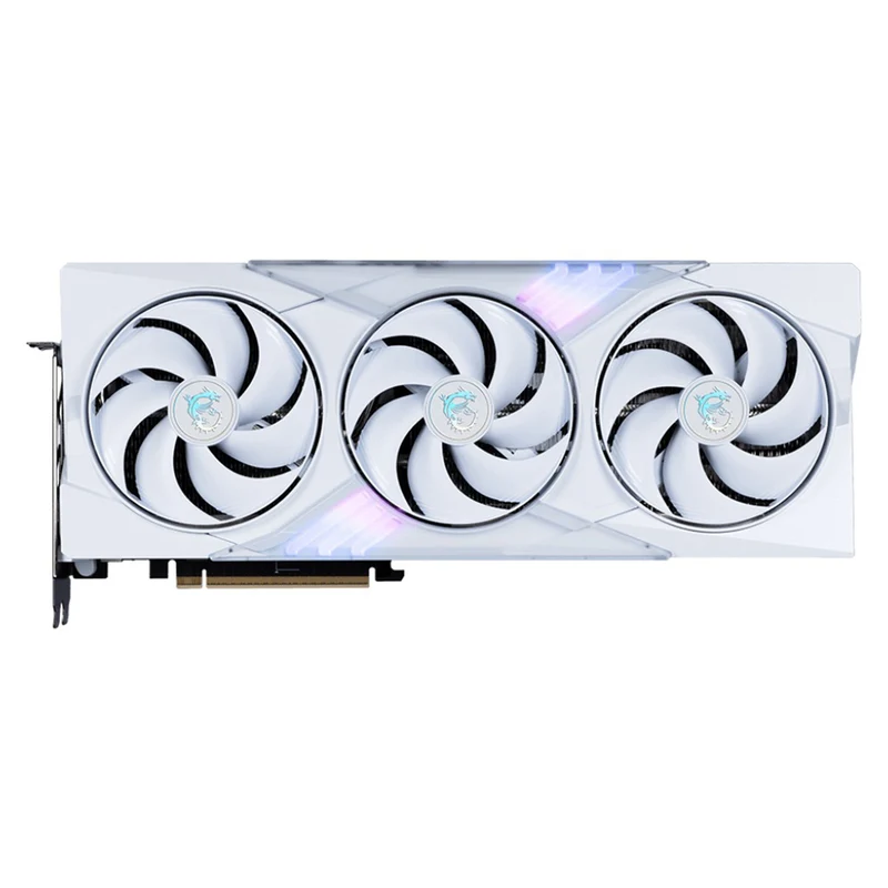 MSI GeForce RTX 5070 Ti 16GB GDDR7 Gaming Trio OC Graphics Card (White)
